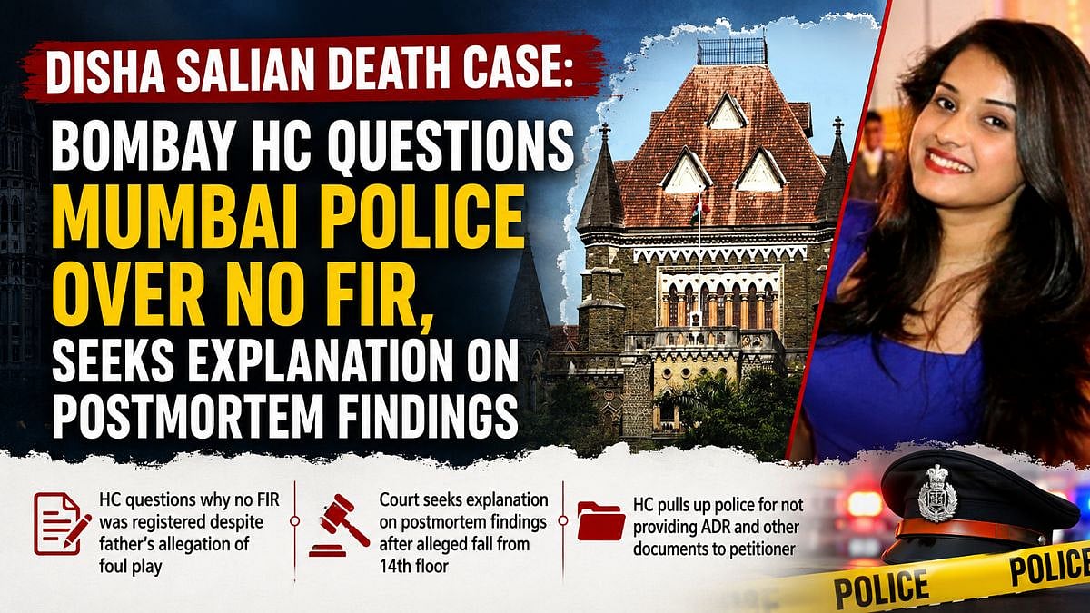 Bombay HC Questions Mumbai Police Over Disha Salian Death Case