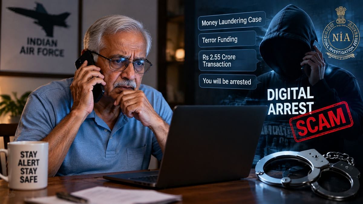 Mumbai Retired Officer Loses ₹2.55 Crore To Cyber Scam