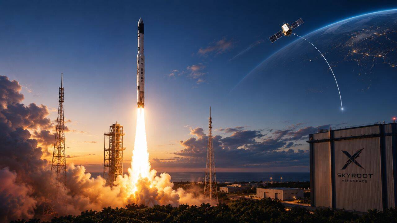 Vikram-1 Launch Vehicle Debuts