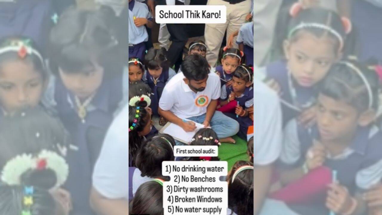 Dipke Launches 'School Thik Karo' Campaign in Hingoli