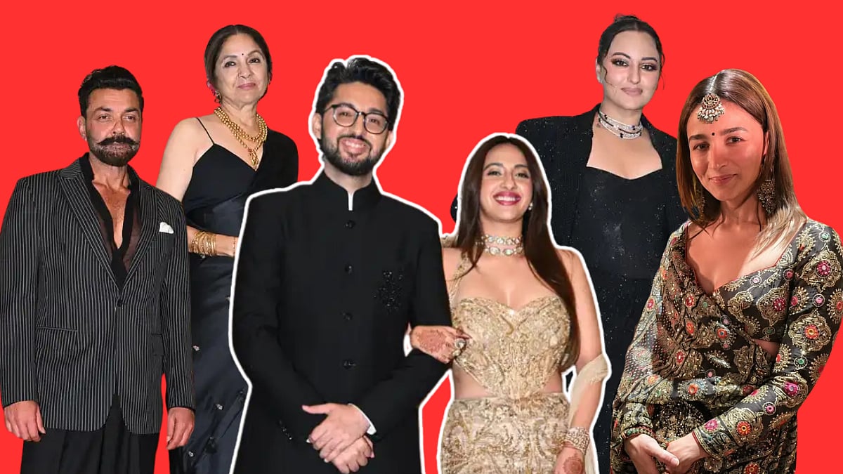 Bollywood Stars Attend Akansha Ranjan Kapoor's Wedding Reception