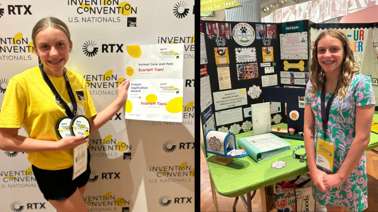 Scarlett Tiani Wins Award for Dog Safety Invention