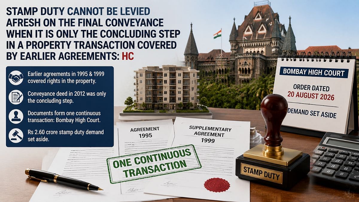 Bombay HC Rules Against Fresh Stamp Duty on Final Conveyance