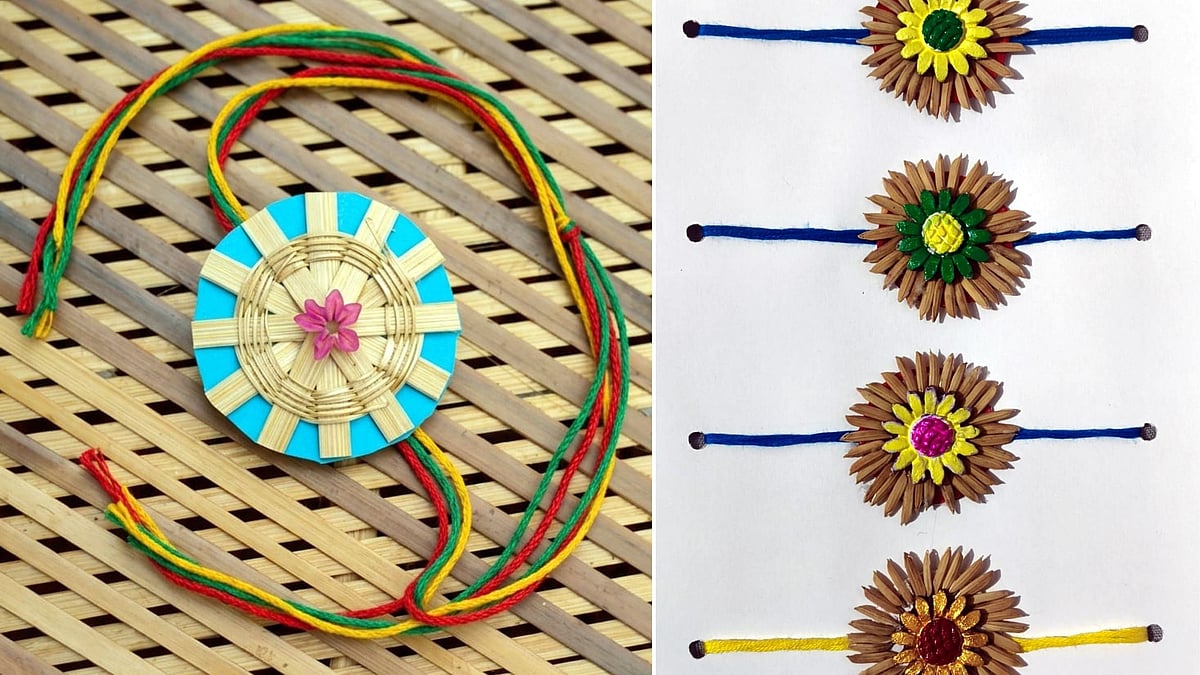 Bhopal Artisans Create Eco-Friendly Rakhis From Bamboo, Cow Dung