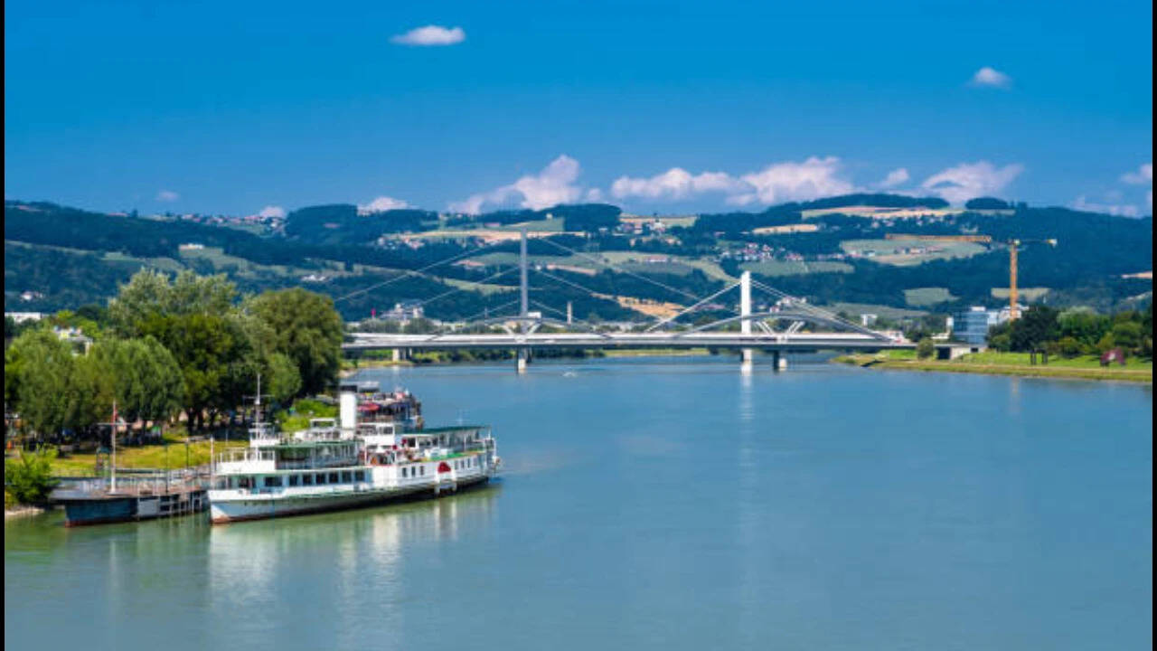 Roman Bridge Emerges as Danube Water Levels Drop