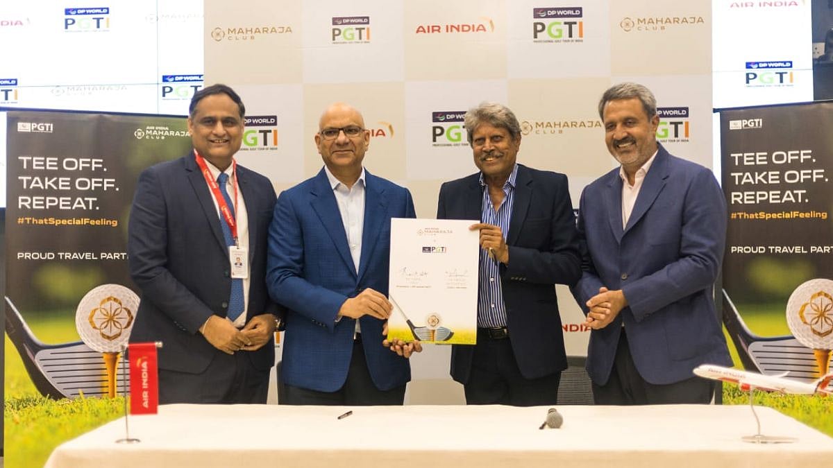 Air India Partners With DP World Golf Tour