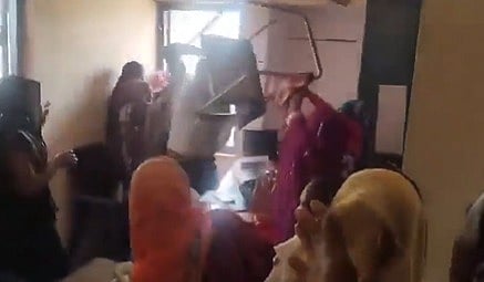 Tikamgarh Electricity Office Clash: Women Beaten