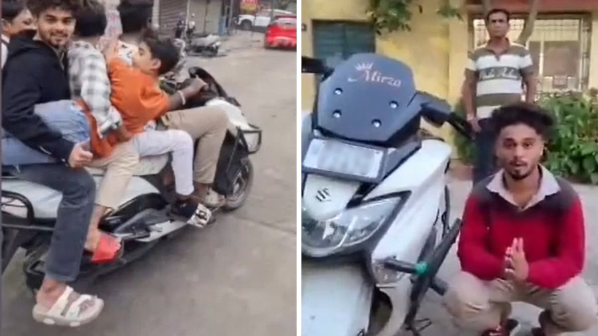 5 Ride Scooter in Chhatrapati Sambhajinagar, Case Filed