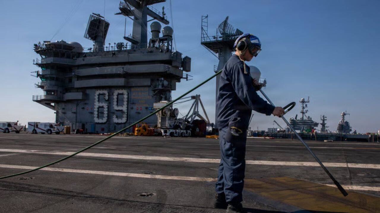 US Navy Warships Hit By Fires, Breakdowns