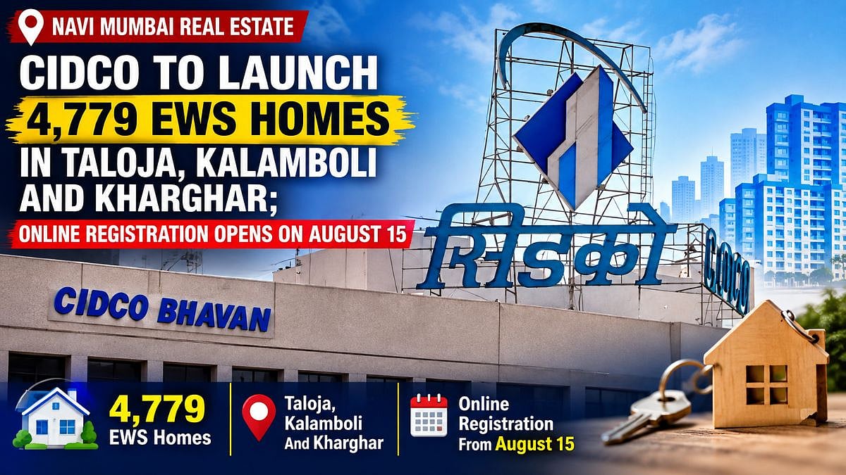 CIDCO Launches 4,779 EWS Homes in Navi Mumbai
