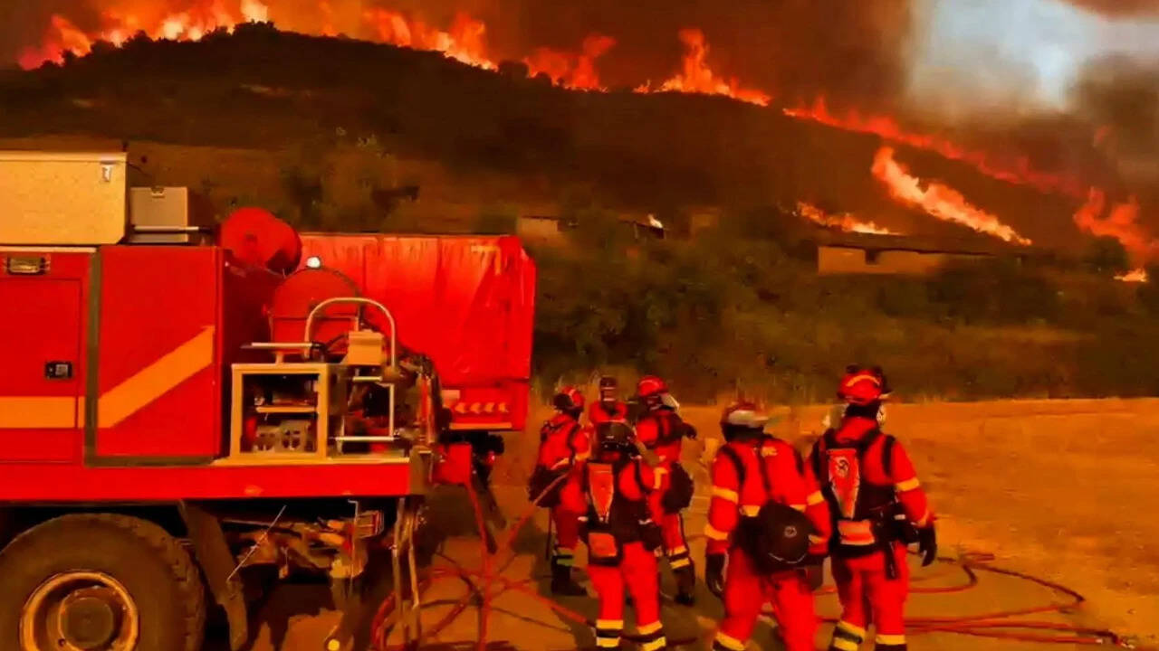Spain's Largest Wildfire Burns 16,000 Hectares