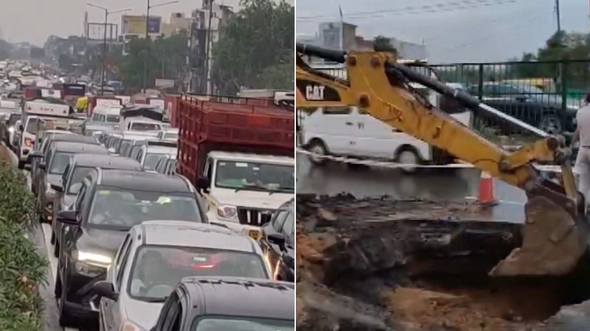 Gurugram Paralyzed by Heavy Monsoon Rain