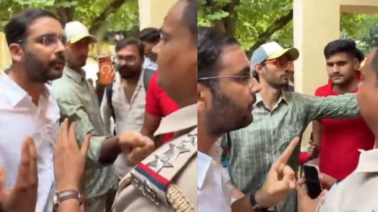 CJP's Ranka Confronts Cop Over School Safety