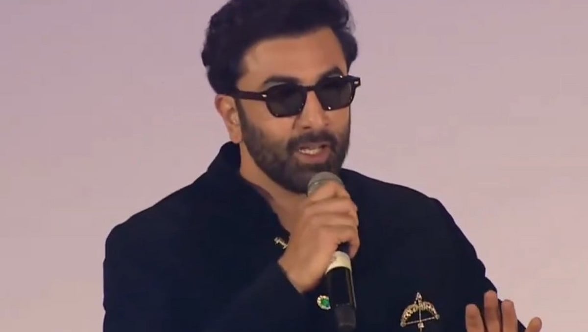 Ranbir Kapoor Hides Pink Eye With Sunglasses