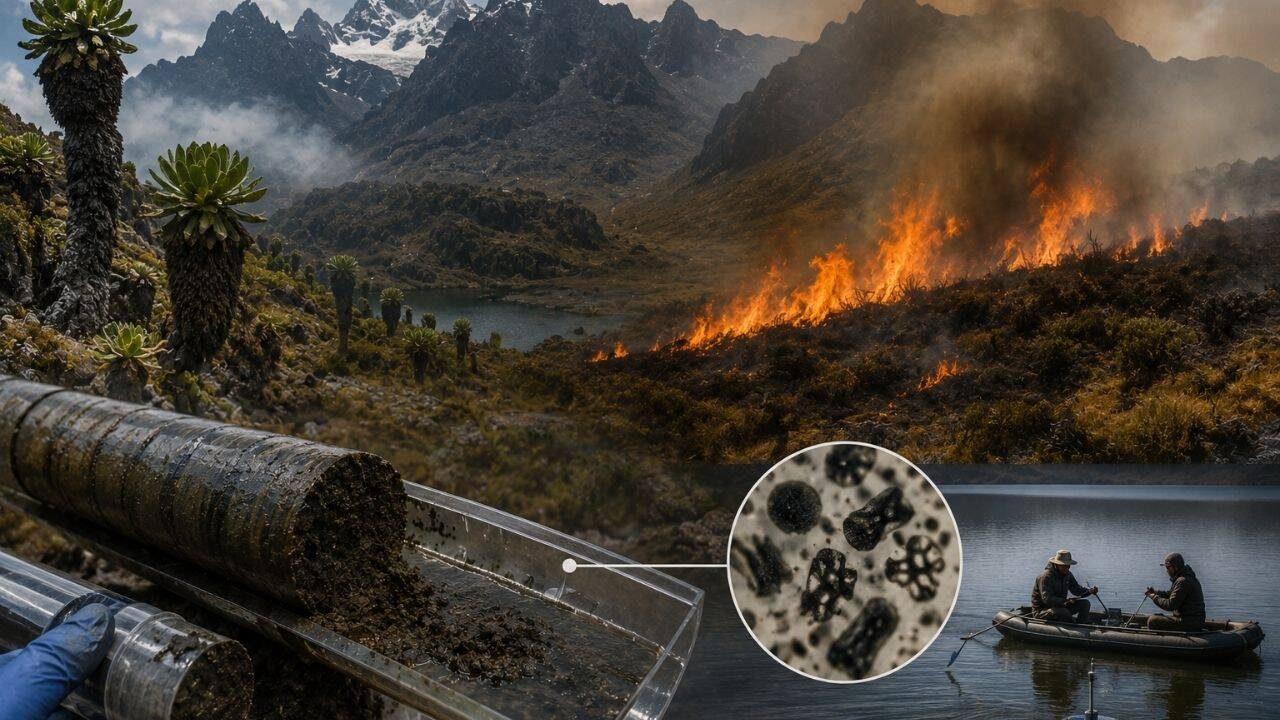 Rwenzori Mountains Hit by First Wildfire in 12,000 Years