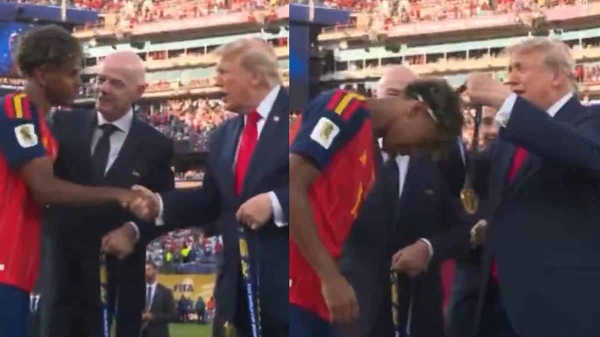 Teen Footballer's Calm Reaction To Trump Goes Viral