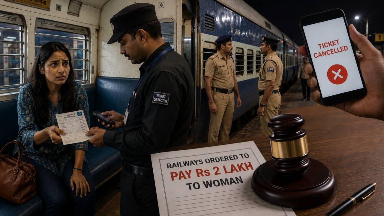 Railways Ordered to Pay Rs 2 Lakh for Midnight Deboarding
