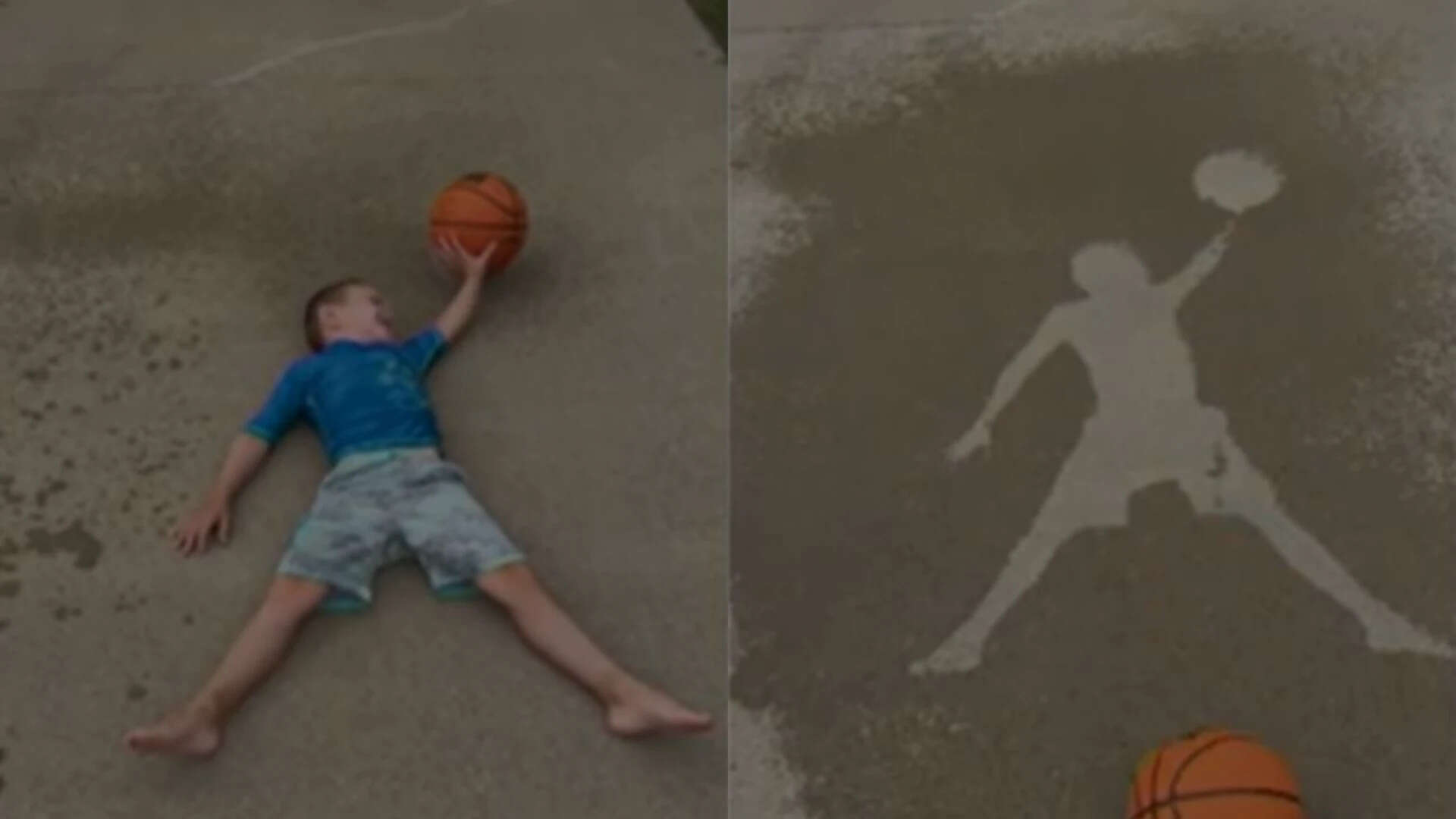 Iowa Mom's Water Art Goes Viral