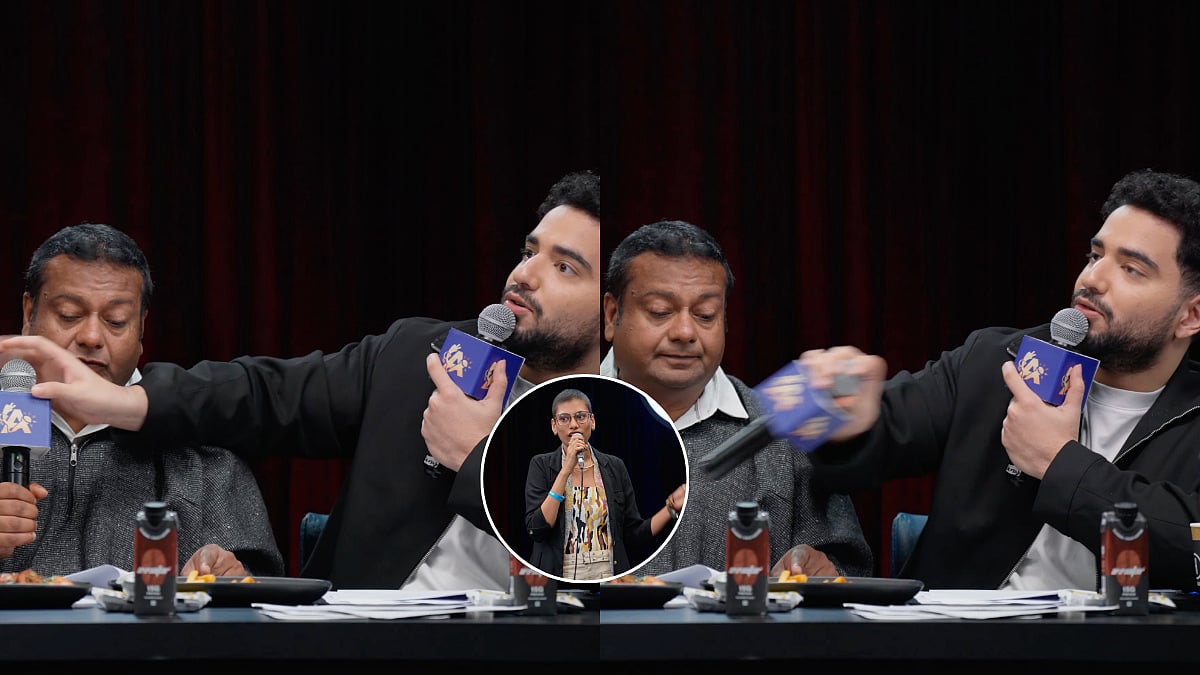 Samay Raina Snatches Mic From Deepak Kalal On India's Got Latent