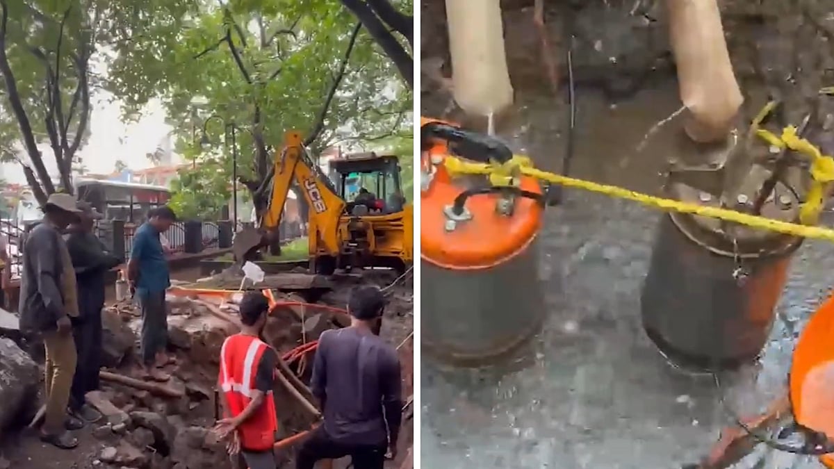 Mumbai Faces Water Crisis: 3000mm Pipeline Leaks in Thane