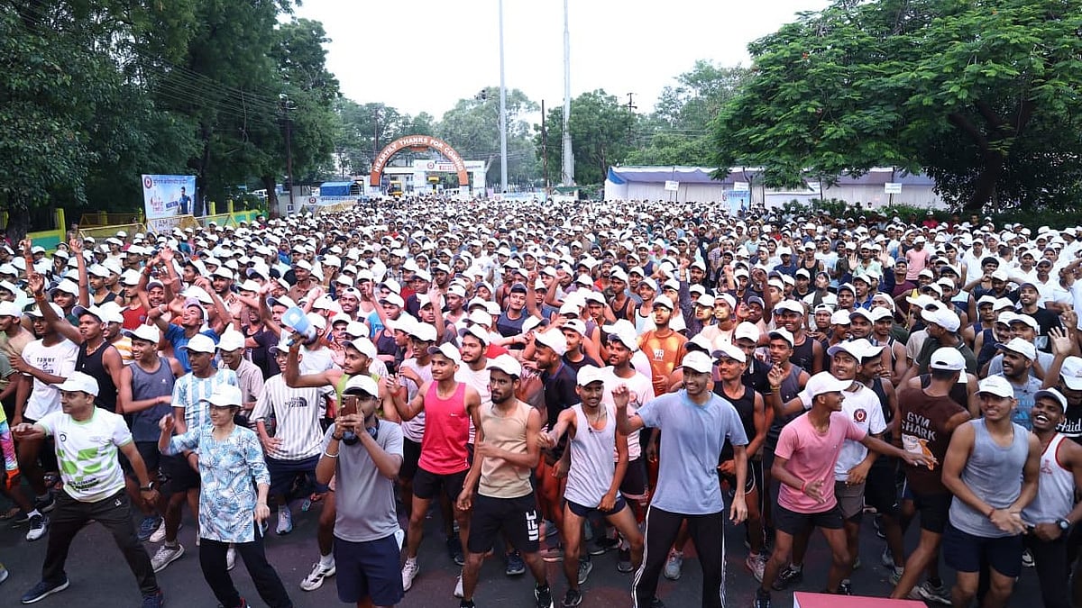 8,100 Join Indore's Anti-Drug Marathon