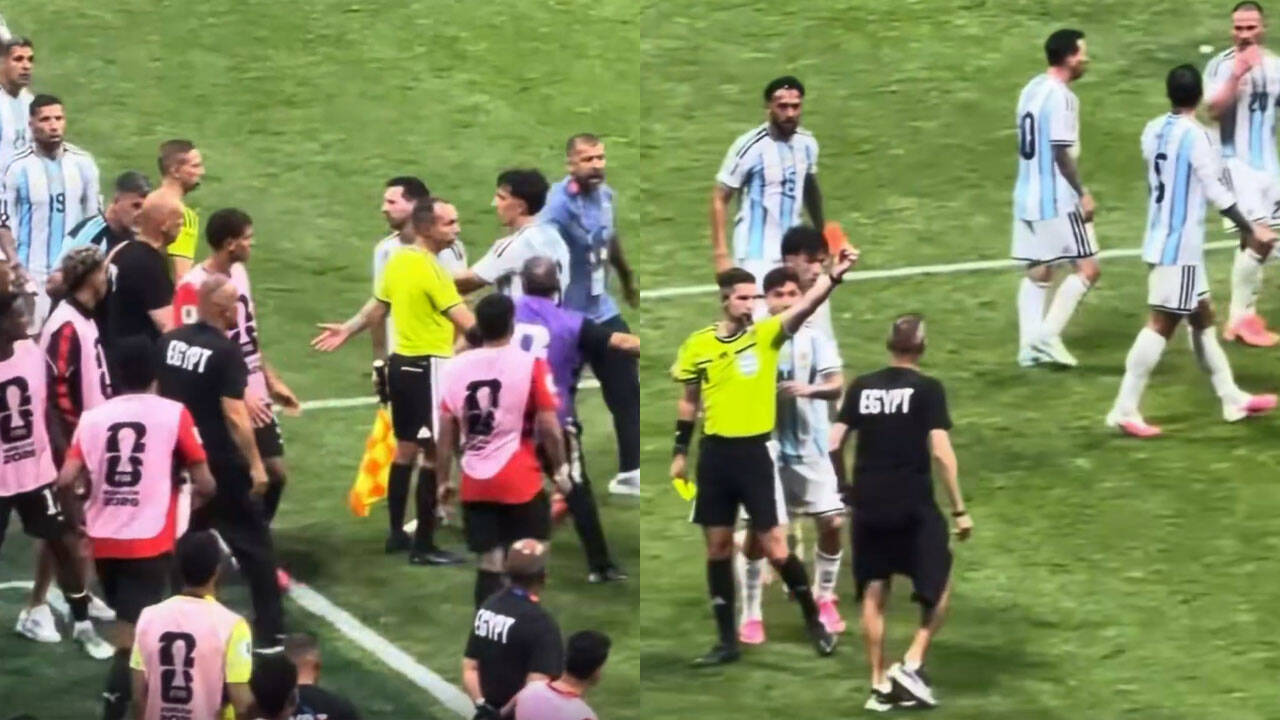 Messi Clashes with Egypt Coach After Match