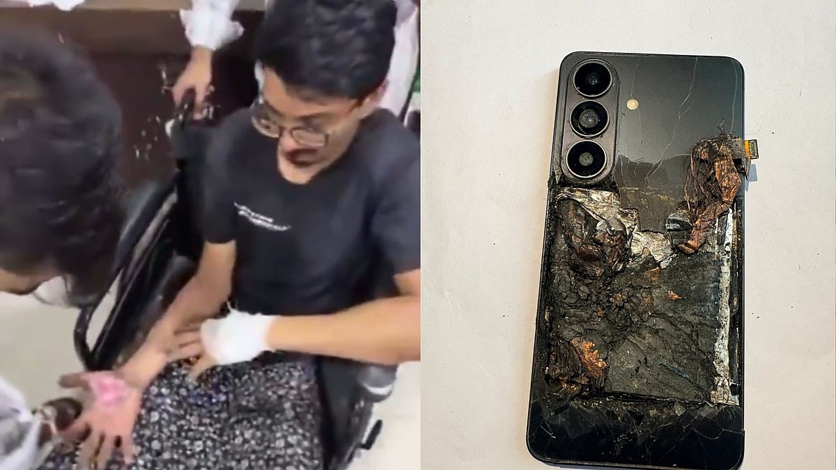Samsung Phone Explodes in Man's Pocket in Greater Noida