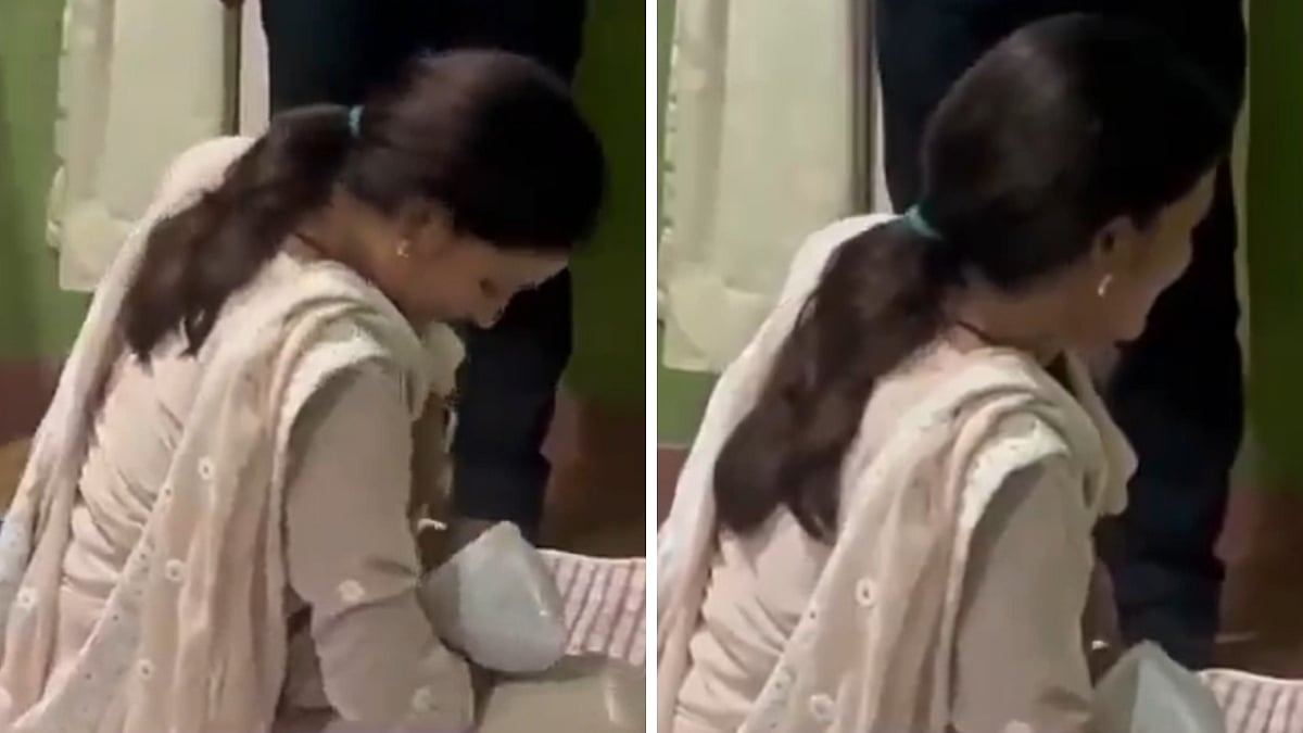 Nepal Minister Breastfeeds Rescued Baby