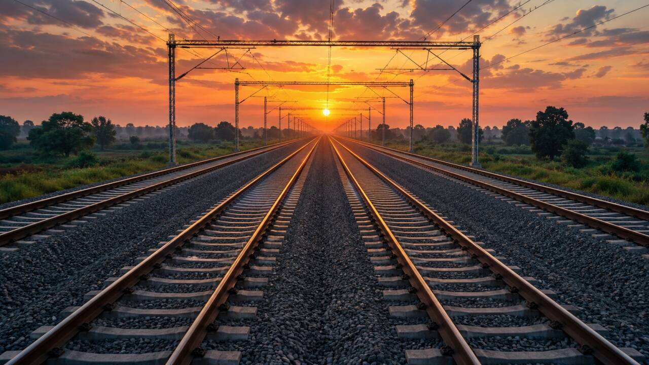 Railways Expands 7 High-Density Routes to 4 Tracks