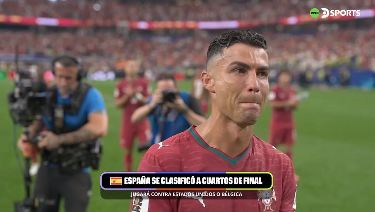 Ronaldo in Tears as Portugal Exits World Cup