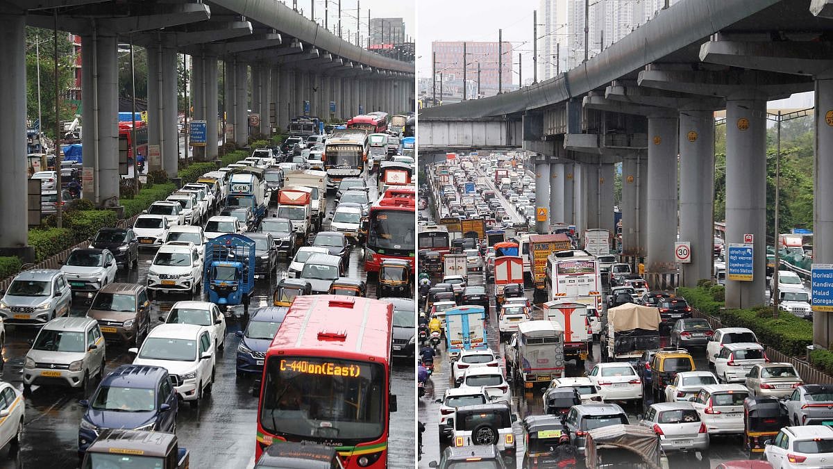 Mumbai Rains Disrupt Traffic, Train Services
