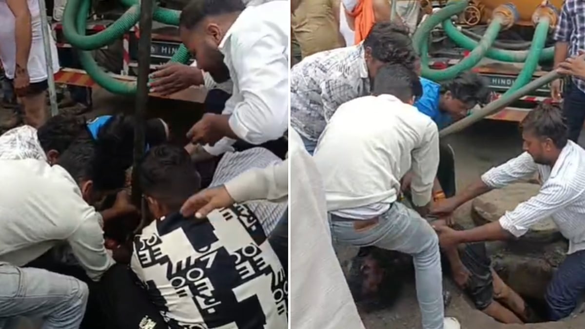 Labourers Rescued from Ujjain Sewer Chamber