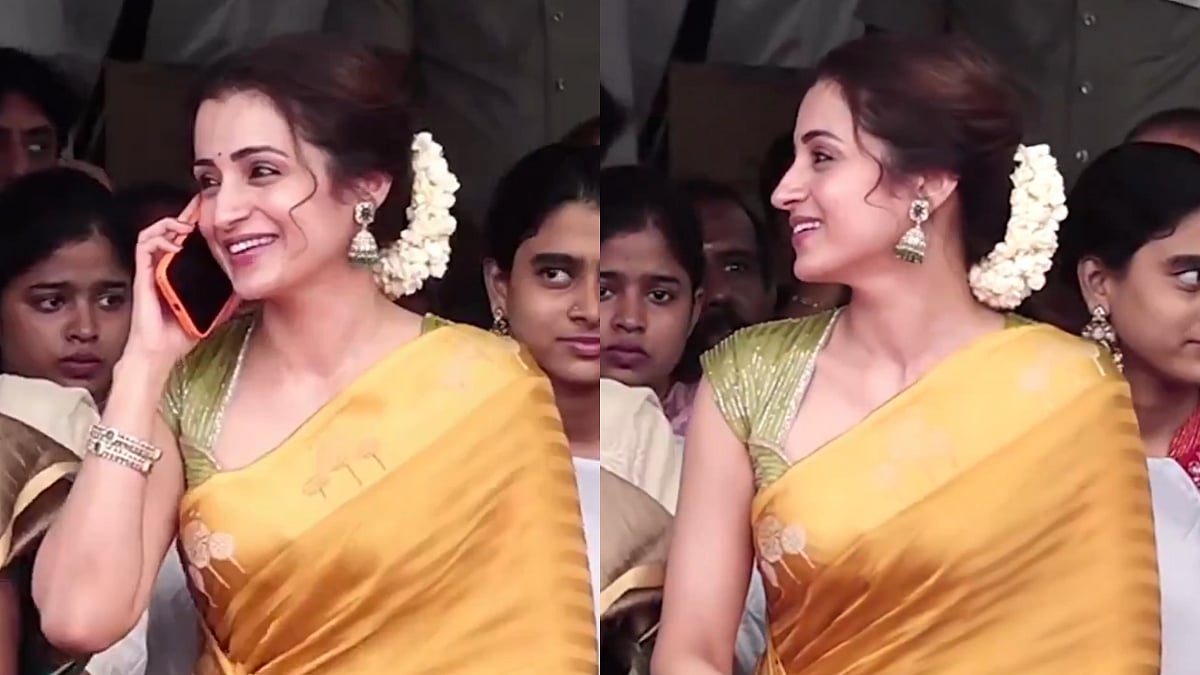 Trisha Krishnan Attends Tamil Nadu Independence Day Event