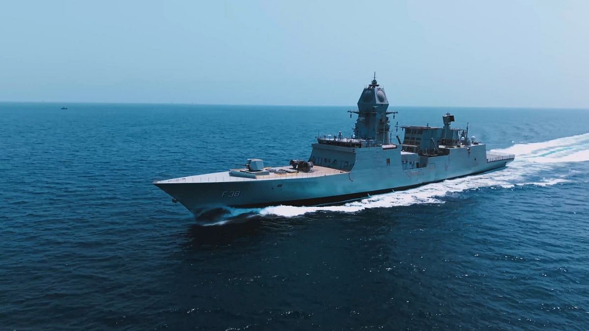 Indian Navy Commissions INS Mahendragiri Stealth Frigate