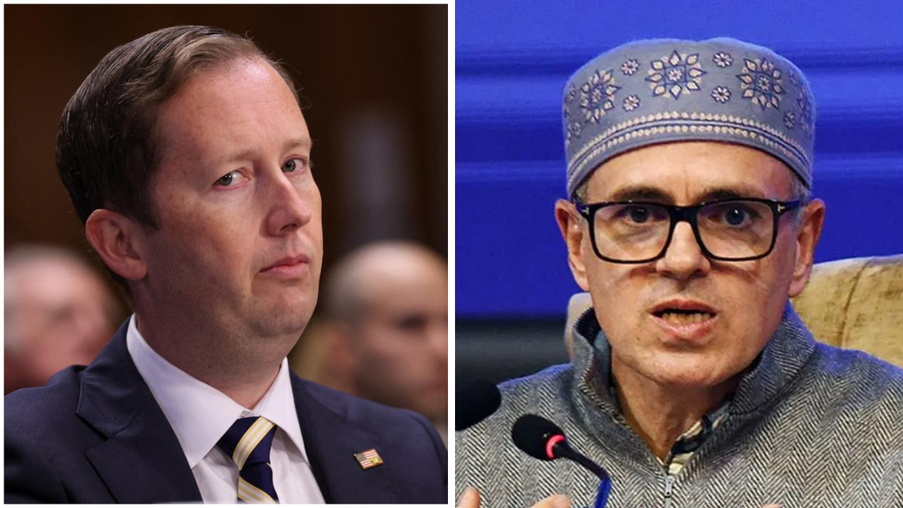 US Envoy Sergio Gor Meets Omar in J&K