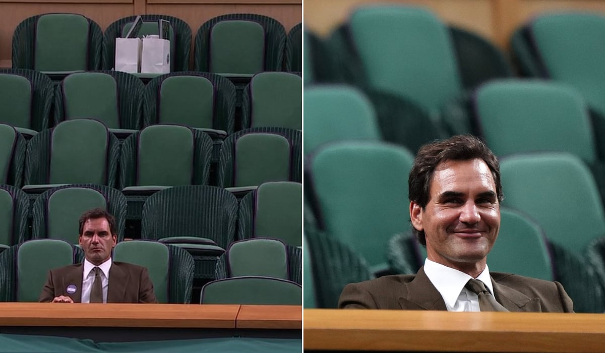 Federer Watches Wimbledon Alone