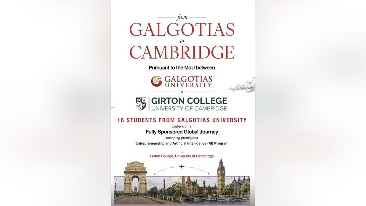 16 Galgotias Students Selected For Cambridge Summer Programme