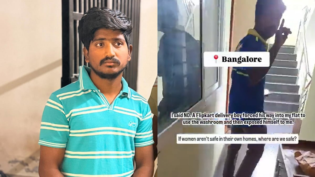 Flipkart Delivery Executive Arrested For Obscene Gesture