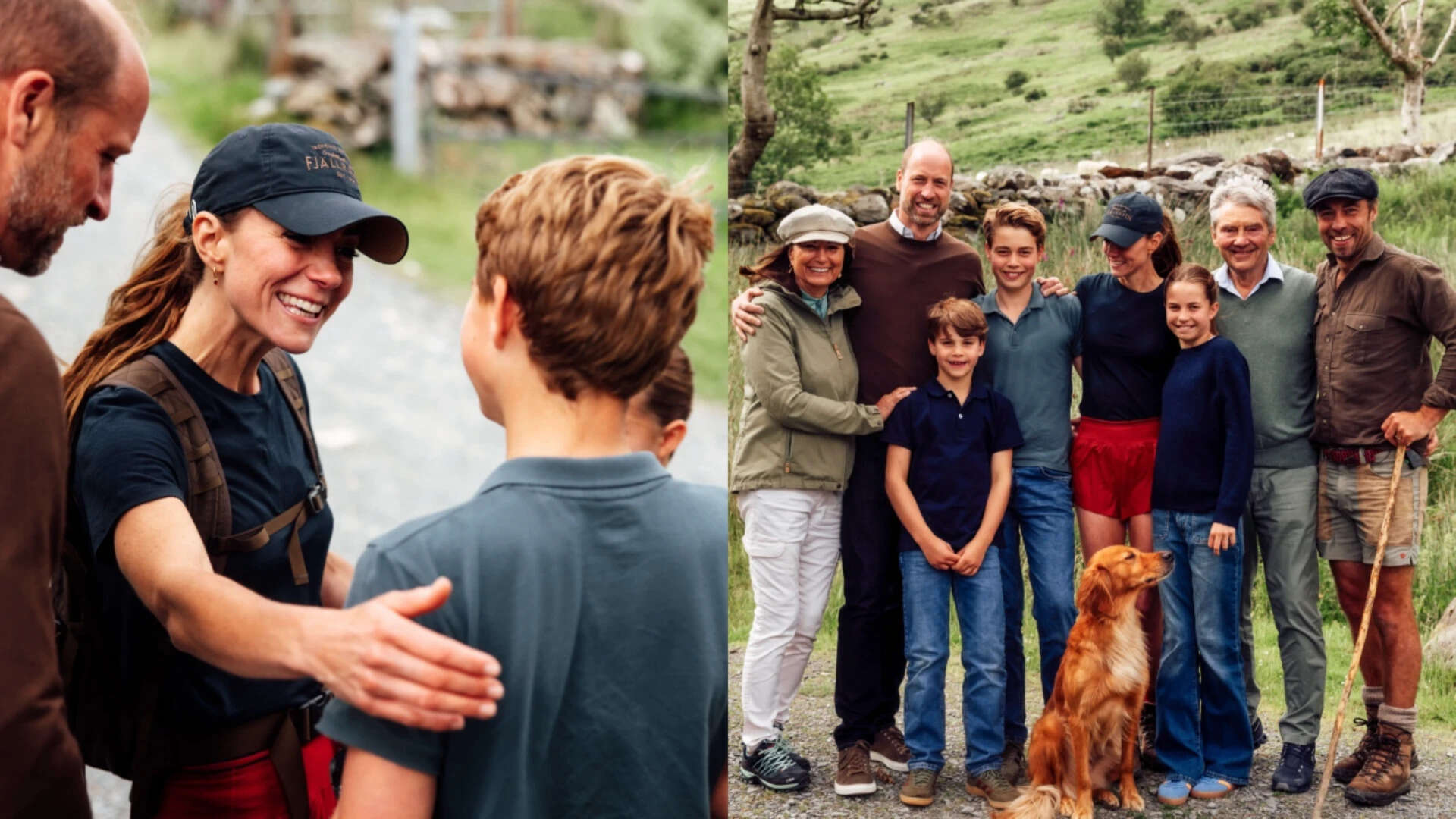 Kate Middleton Reunites with Kids after Charity Challenge
