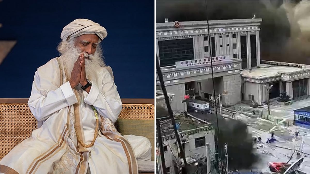 Sadhguru's Kailash Yatra Group Caught In Tibet Flash Flood