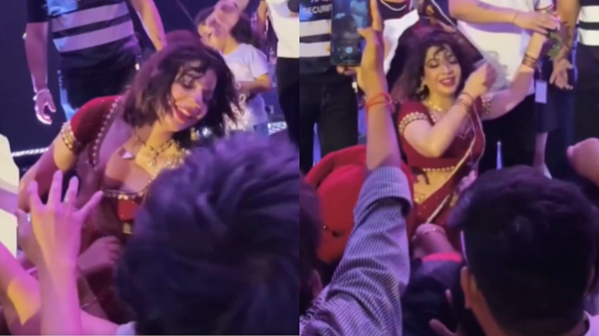 Jasmine Sandlas Mobbed At Dehradun Concert