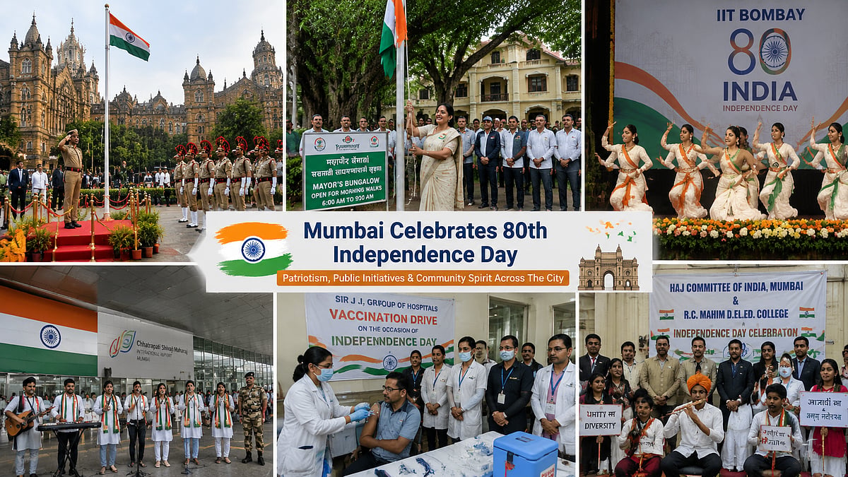 Mumbai Celebrates 80th Independence Day