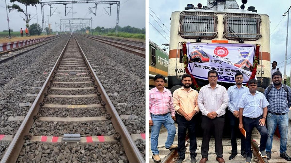 Central Railway Deploys KAVACH Safety System