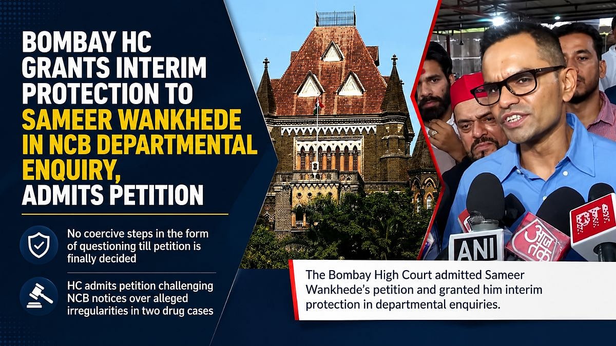 Bombay HC Grants Interim Protection To Sameer Wankhede