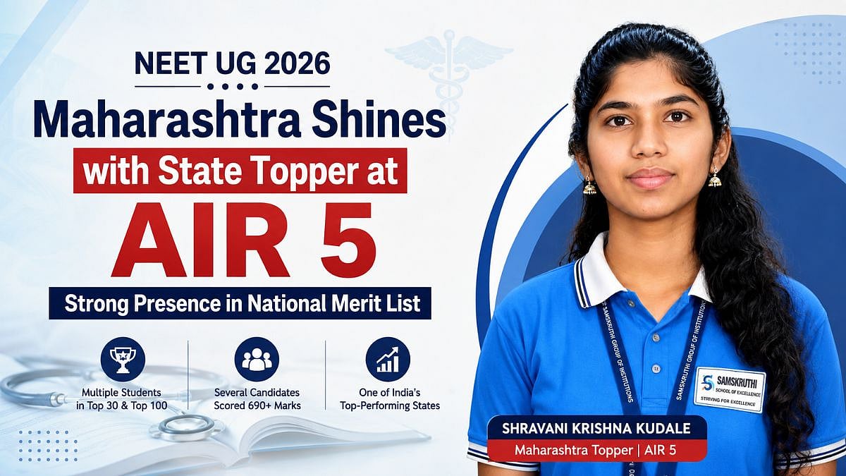 Maharashtra Shines in NEET UG 2026 with Strong National Ranks