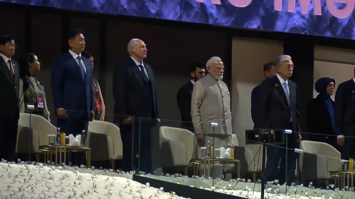 PM Modi Attends World Nomad Games In Bishkek