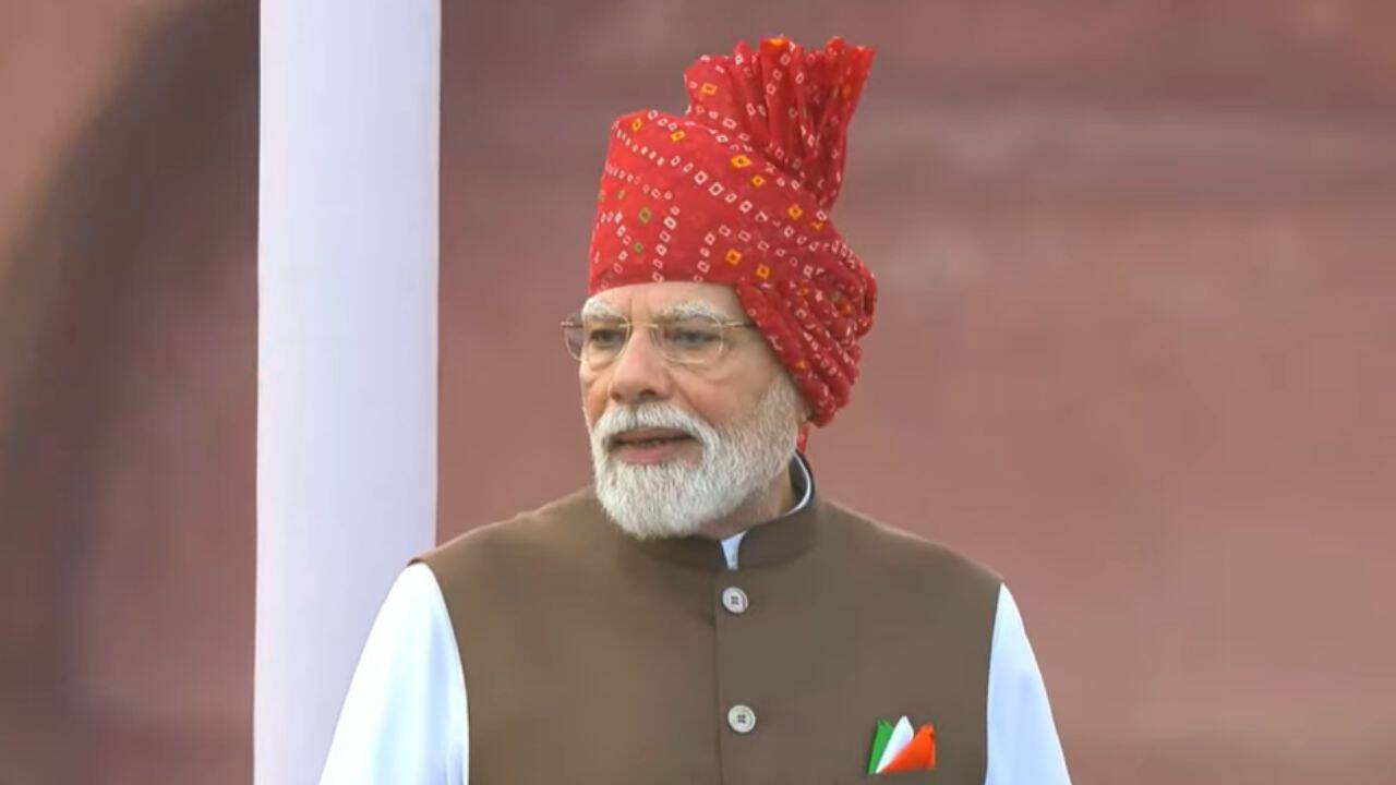 PM Modi's Red Fort Turbans Over Years
