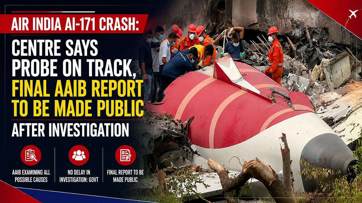 Air India Crash Probe On Track, Final Report To Be Made Public
