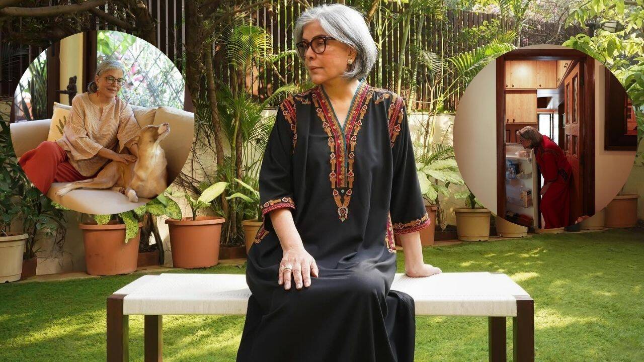 Zeenat Aman's Mumbai Home Exudes Serenity