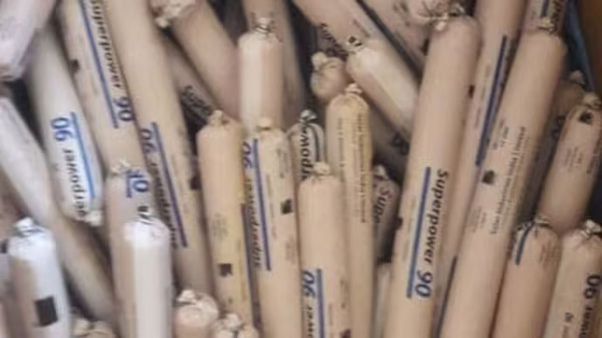 Bengaluru Police Seize 800 Kg Gelatin Sticks At Construction Site